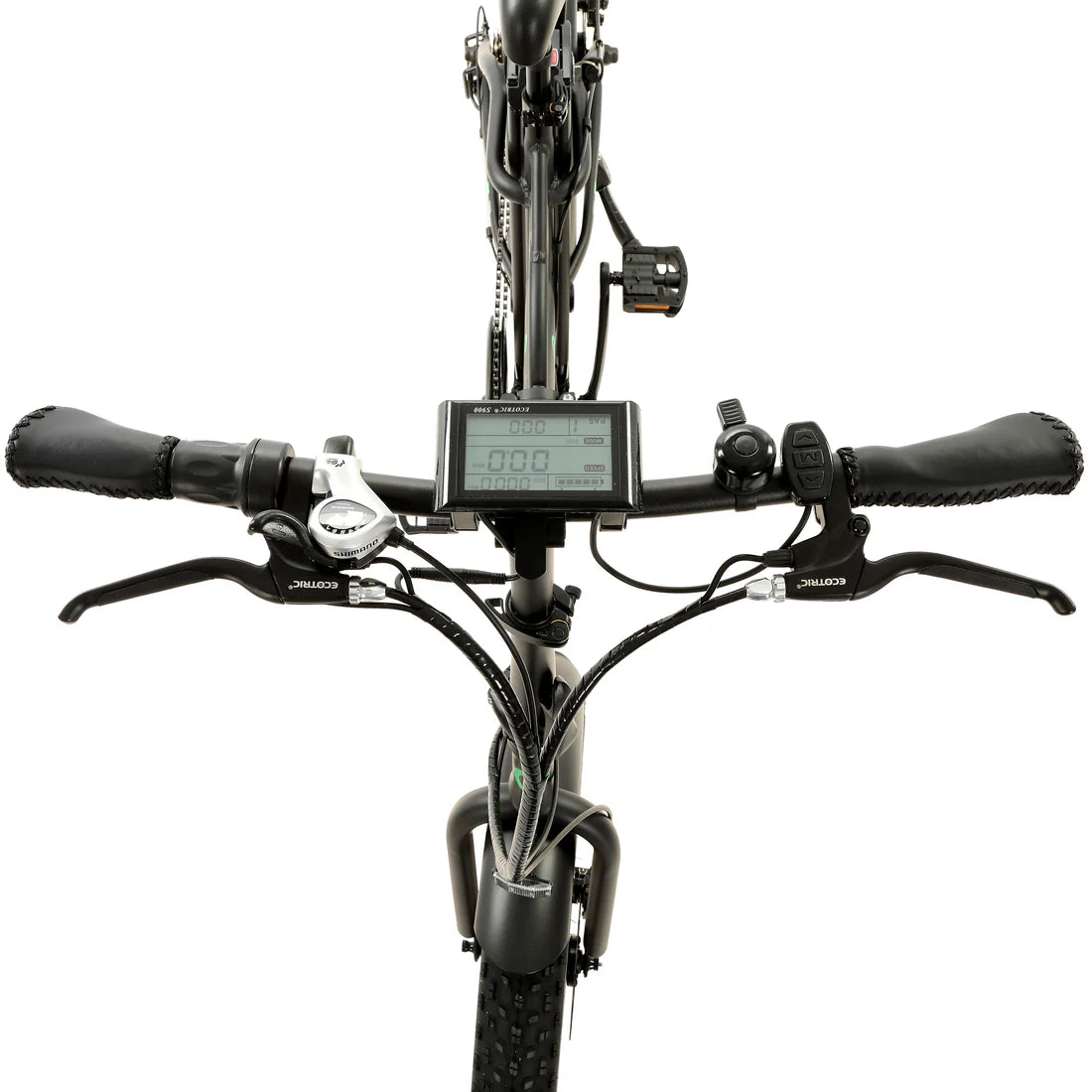 Ecotric 48V portable and folding fat ebike with LCD display