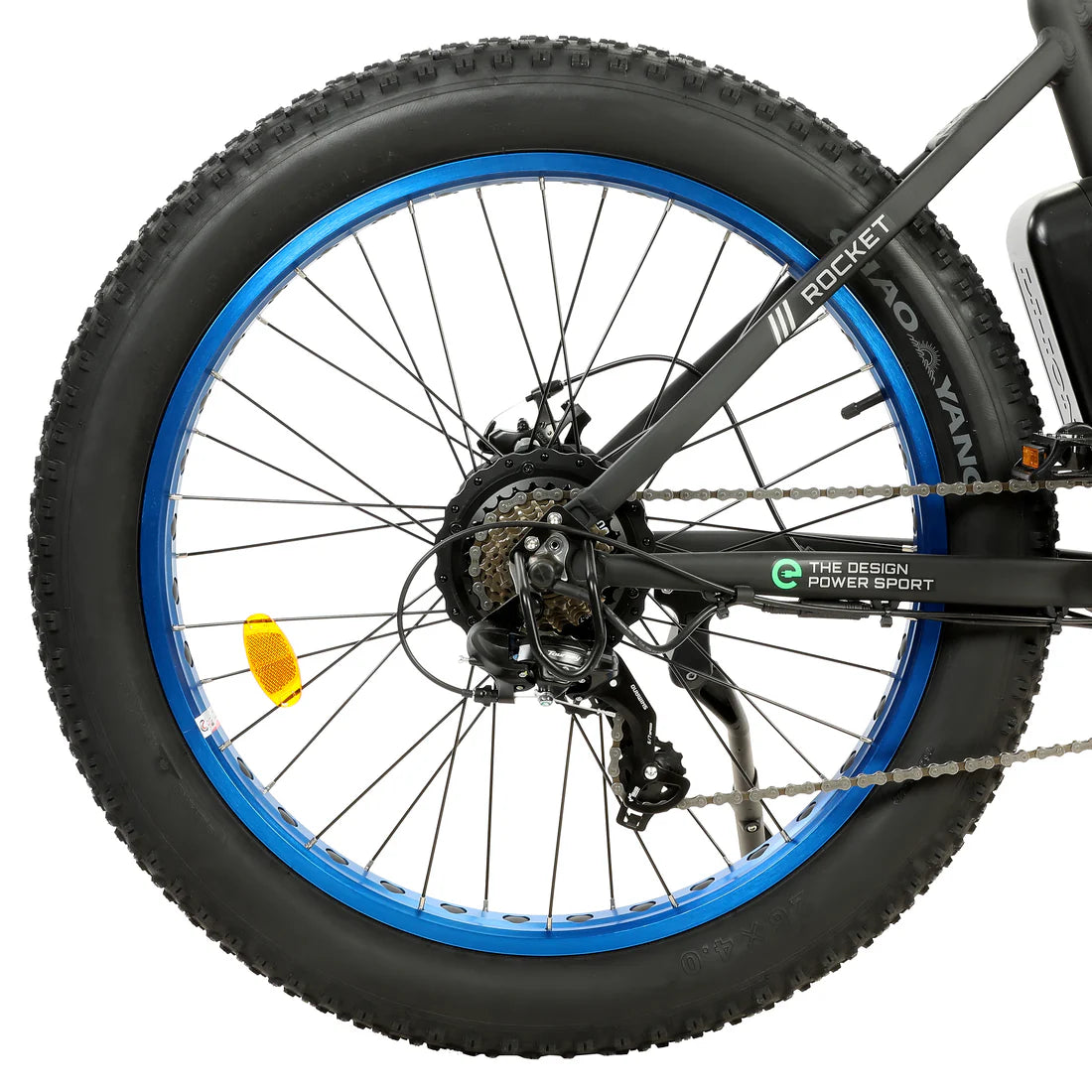 Ecotric Rocket Fat Tire Beach Snow Electric Bike