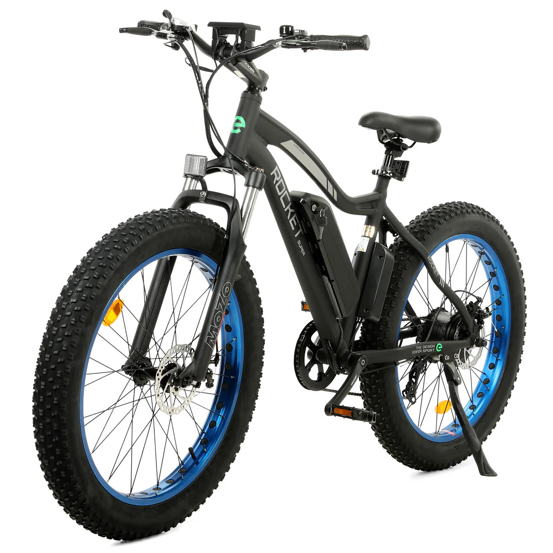 Ecotric Rocket Fat Tire Beach Snow Electric Bike