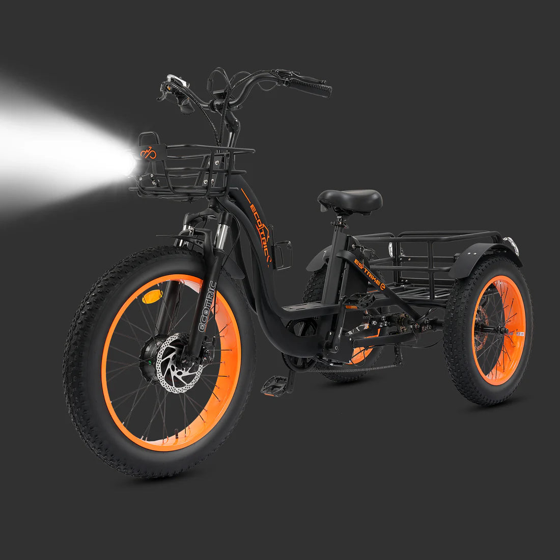 Ecotric 48V Tricycle electric bike