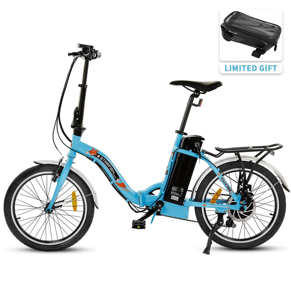 Ecotric Starfish portable and folding electric bike