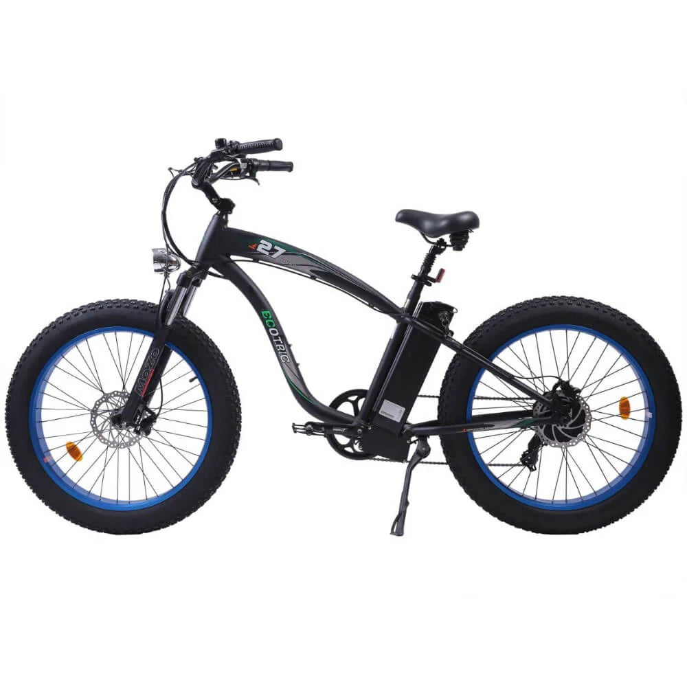 Ecotric Hammer Electric Fat Tire Beach Snow Bike