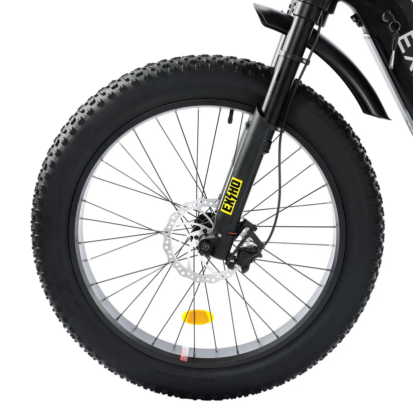 Ecotric Explorer 26 inches 48V Fat Tire e-bike with Rear Rack